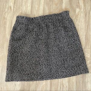 J. Crew herringbone paperbag skirt